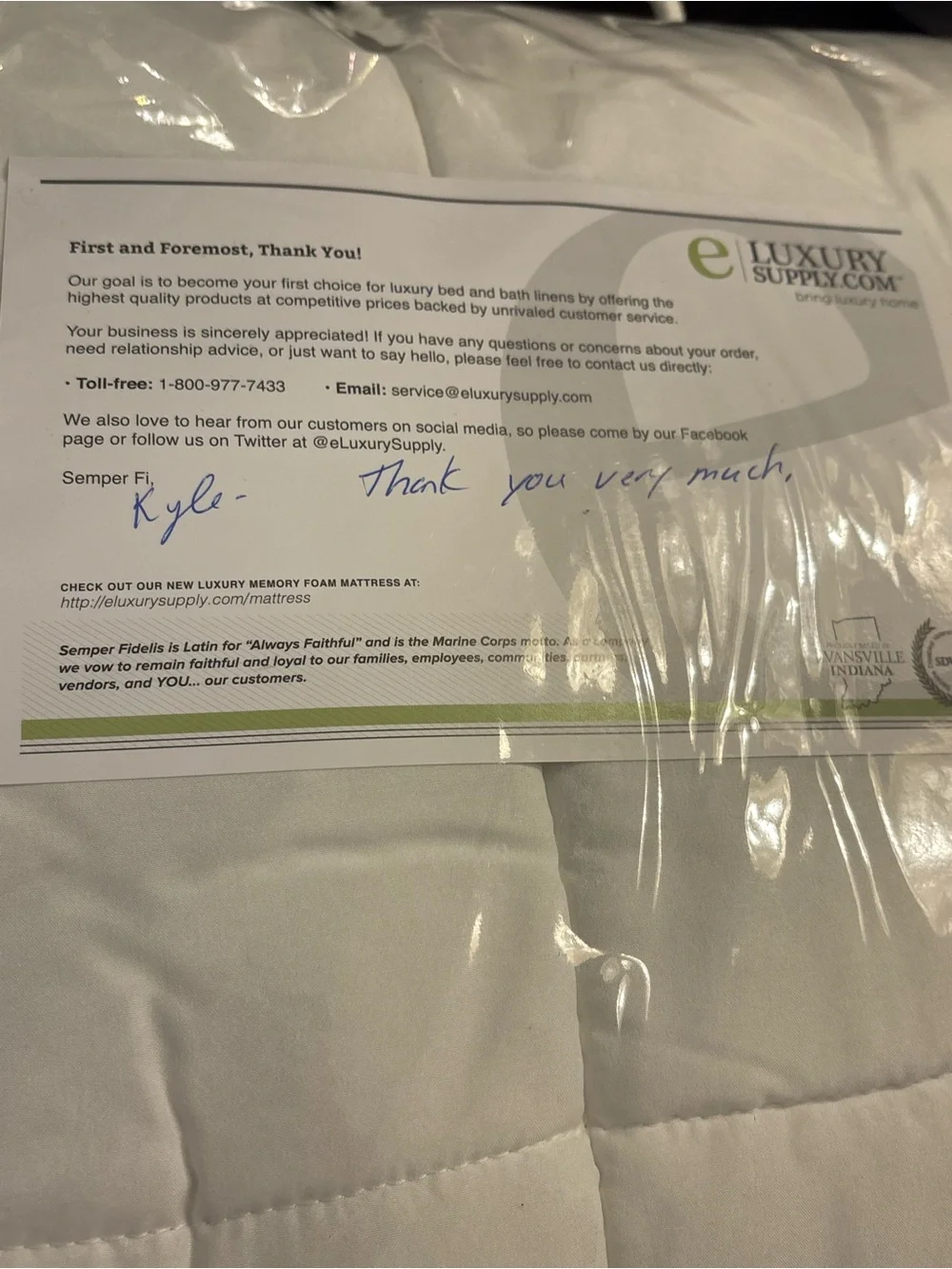 Brand new ✨ eLuxury Supply White Down Alternative Comforter - Twin/Twin XL